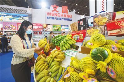 冬交會文昌館人氣火爆，農副產品購銷兩旺展品超300種